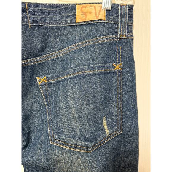 Salt Valley Jeans 32 Distressed Grunge Revival Street Style Denim - Picture 3 of 10